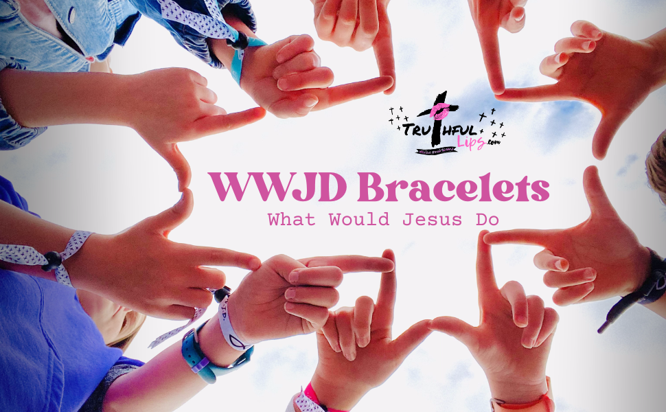 WWJD Reversible Ribbon Bracelets