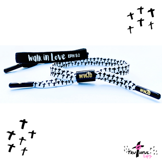 WWJD Shoelace Bracelets 2 Pack